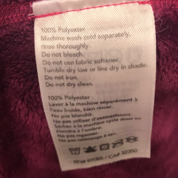 OUTDOOR RESEARCH fleece hoodie fuchsia zip coat M - Picture 7 of 8